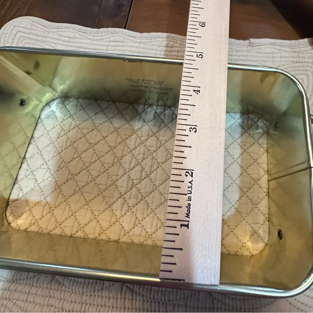 Vintage Metal Fruit Design Tray with‎ Handles 7.5 Inch Length